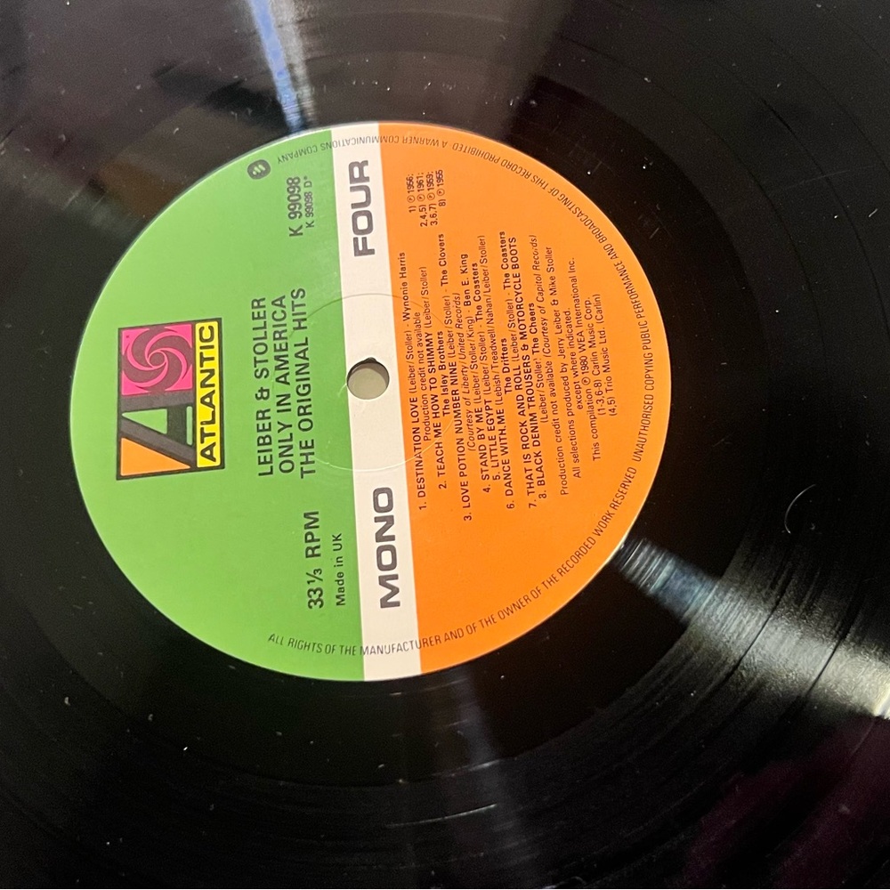 'Only in America' double Vinyl Record from leiber & stoller - Picture 14 of 14